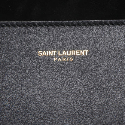 Saint Laurent Leather ChYc Clutch Black 5 of 8
