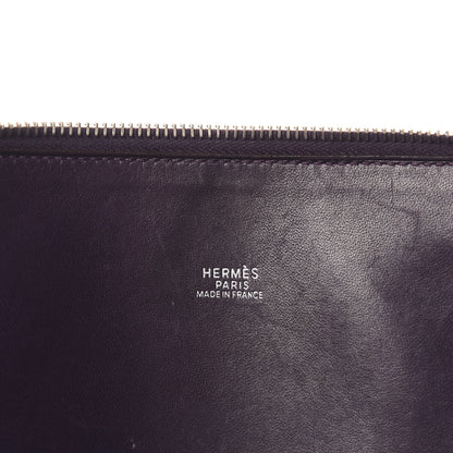 Hermes Taurillon Clemence Bolide 35 Raisin 12 of 13