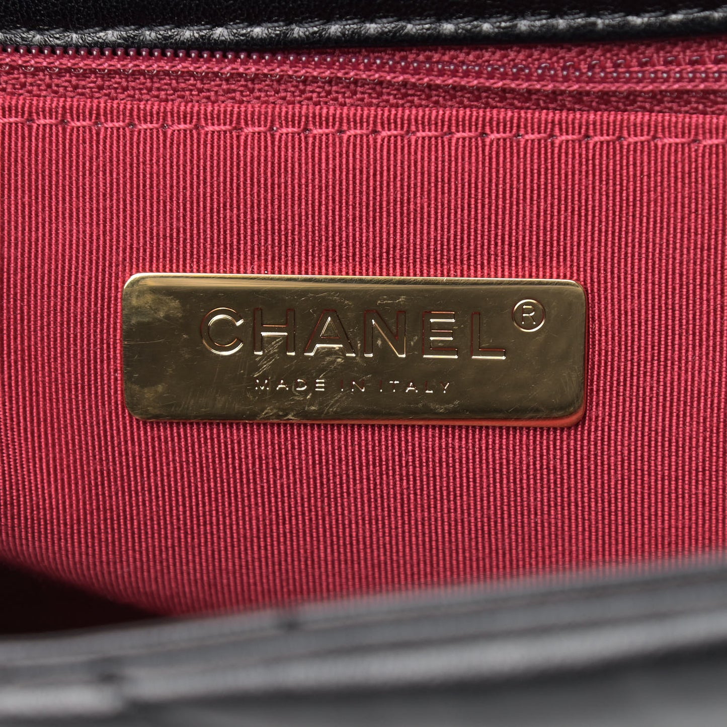 Lambskin Quilted Large Chanel 19 Flap Black