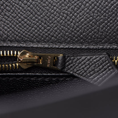 Hermes Epsom Kelly Sellier 28 Black 28 of 43