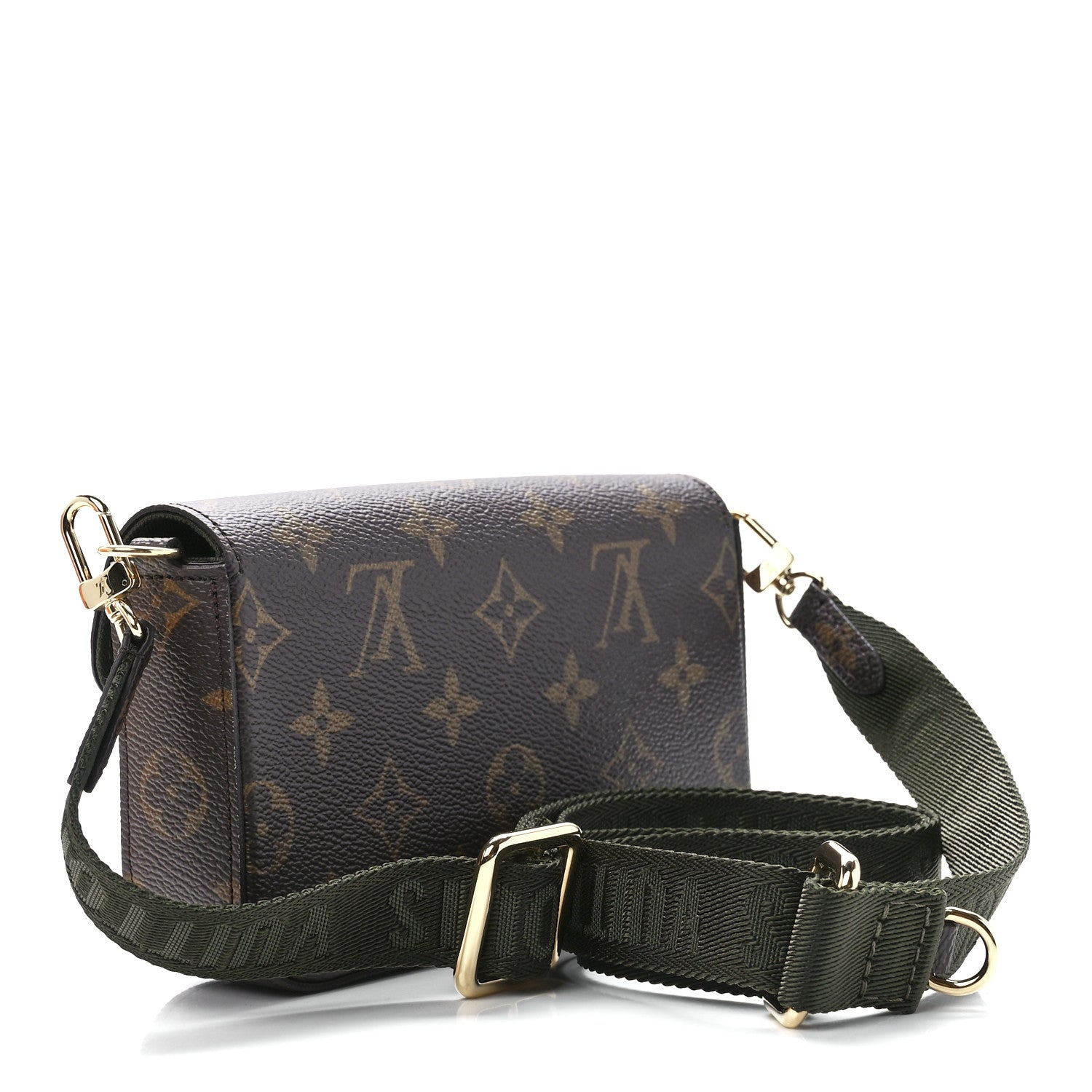 Louis Vuitton Monogram Felicie Strap & Go Kaki 3 of 11