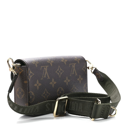 Louis Vuitton Monogram Felicie Strap & Go Kaki 3 of 11