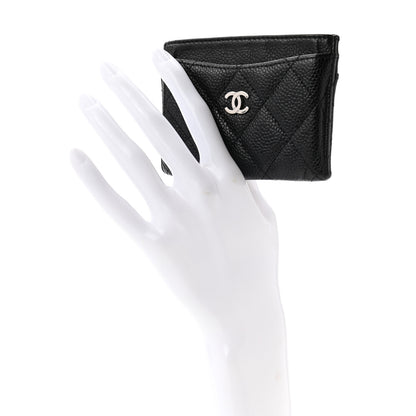 Chanel Caviar Quilted Card Holder Black 2 of 8