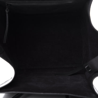 Celine Supple Calfskin Medium Phantom Luggage Black 5 of 9