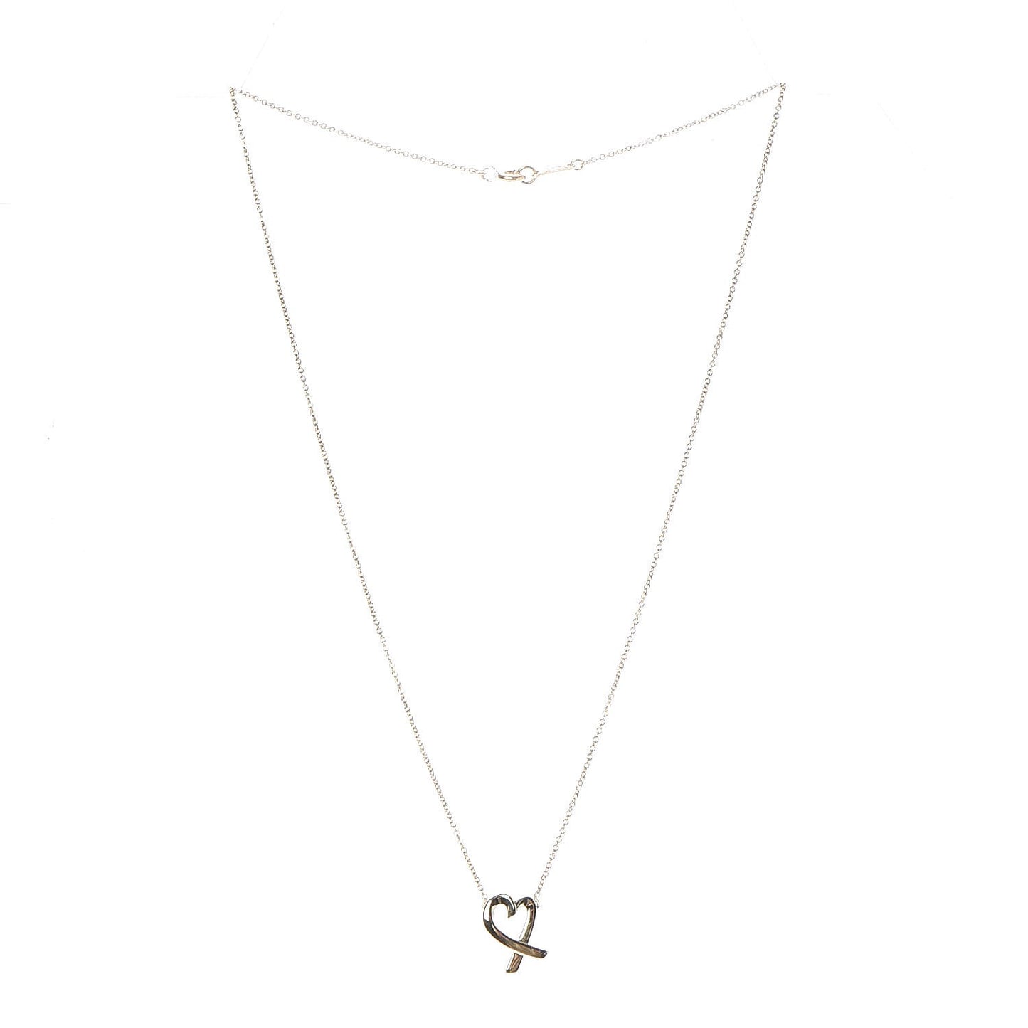 18K Yellow Gold Paloma Picasso Loving Heart Necklace