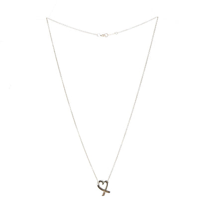 Tiffany 18K Yellow Gold Paloma Picasso Loving Heart Necklace 3 of 6