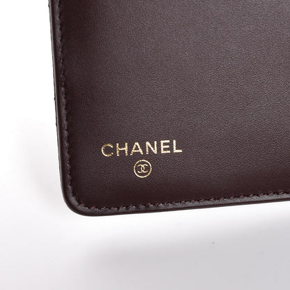Chanel Caviar Quilted Yen Wallet Black 6 of 9