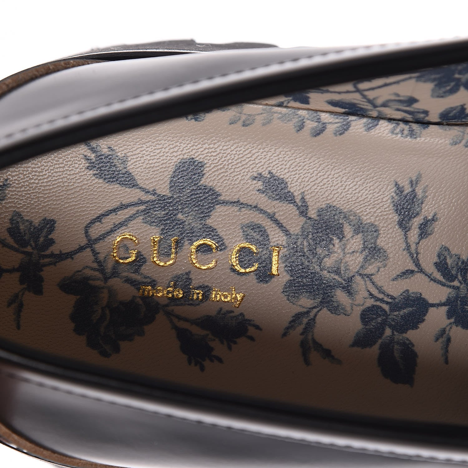 Gucci Cordovan Lux Womens Harald Horsebit 25mm Platform Loafers 38.5 Black 8 of 10