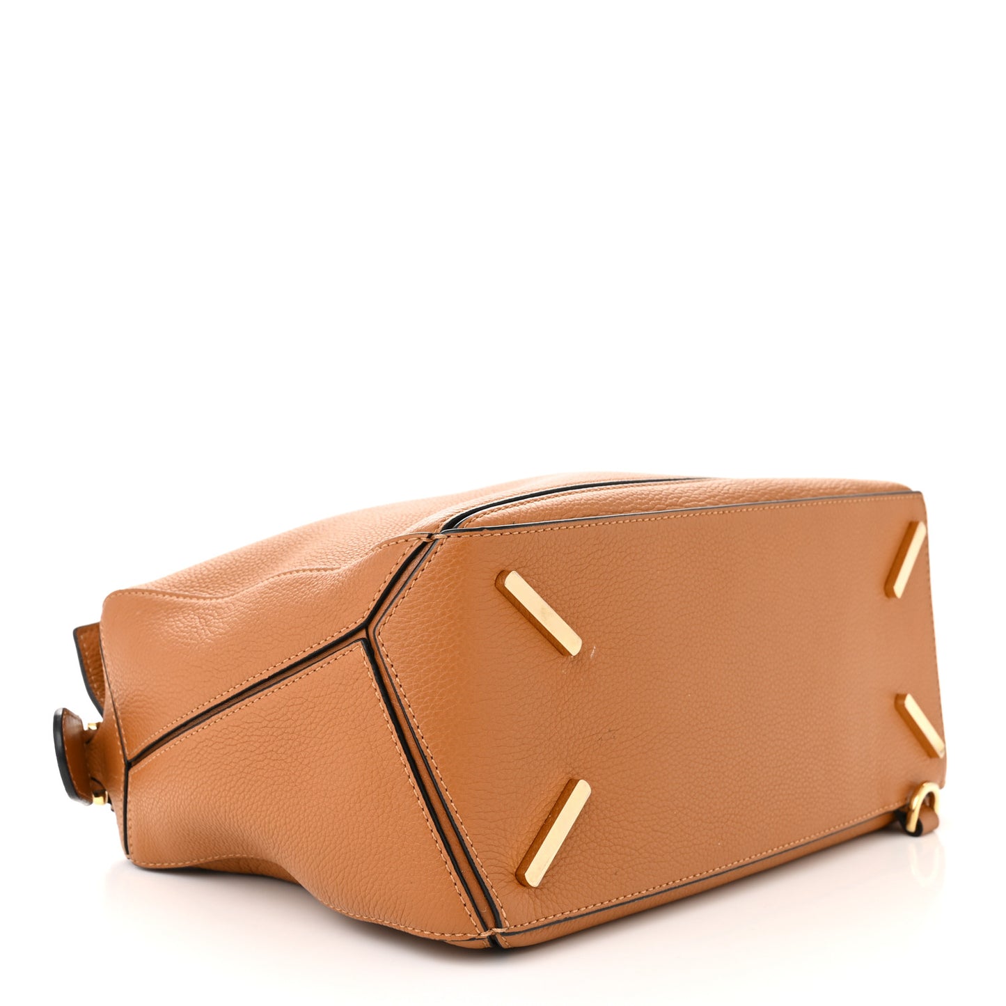 Calfskin Medium Puzzle Bag Tan