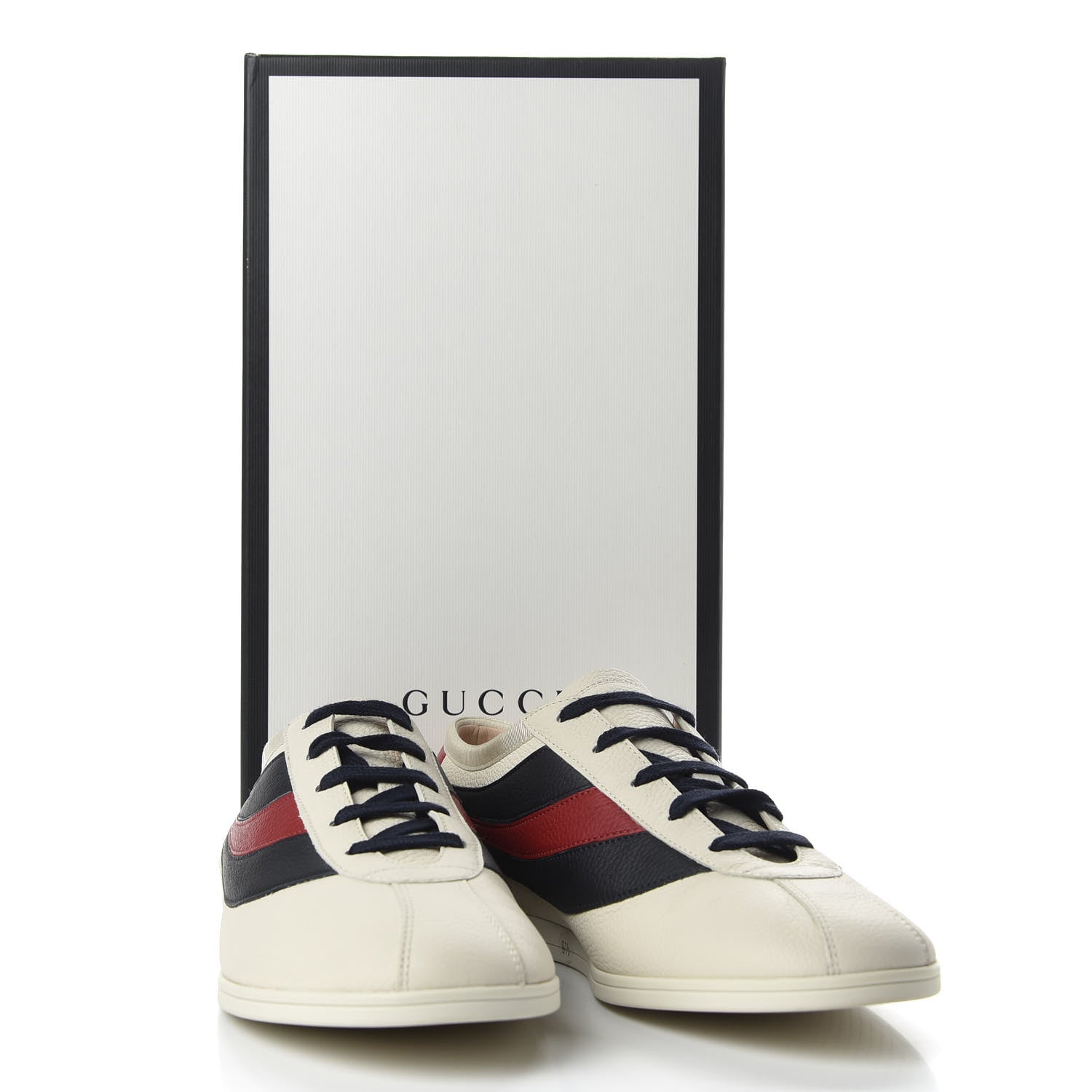 Gucci Calfskin Mens Falacer Sneakers 9.5 Nero Black 11 of 11