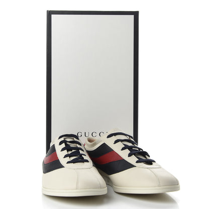 Gucci Calfskin Mens Falacer Sneakers 9.5 Nero Black 11 of 11