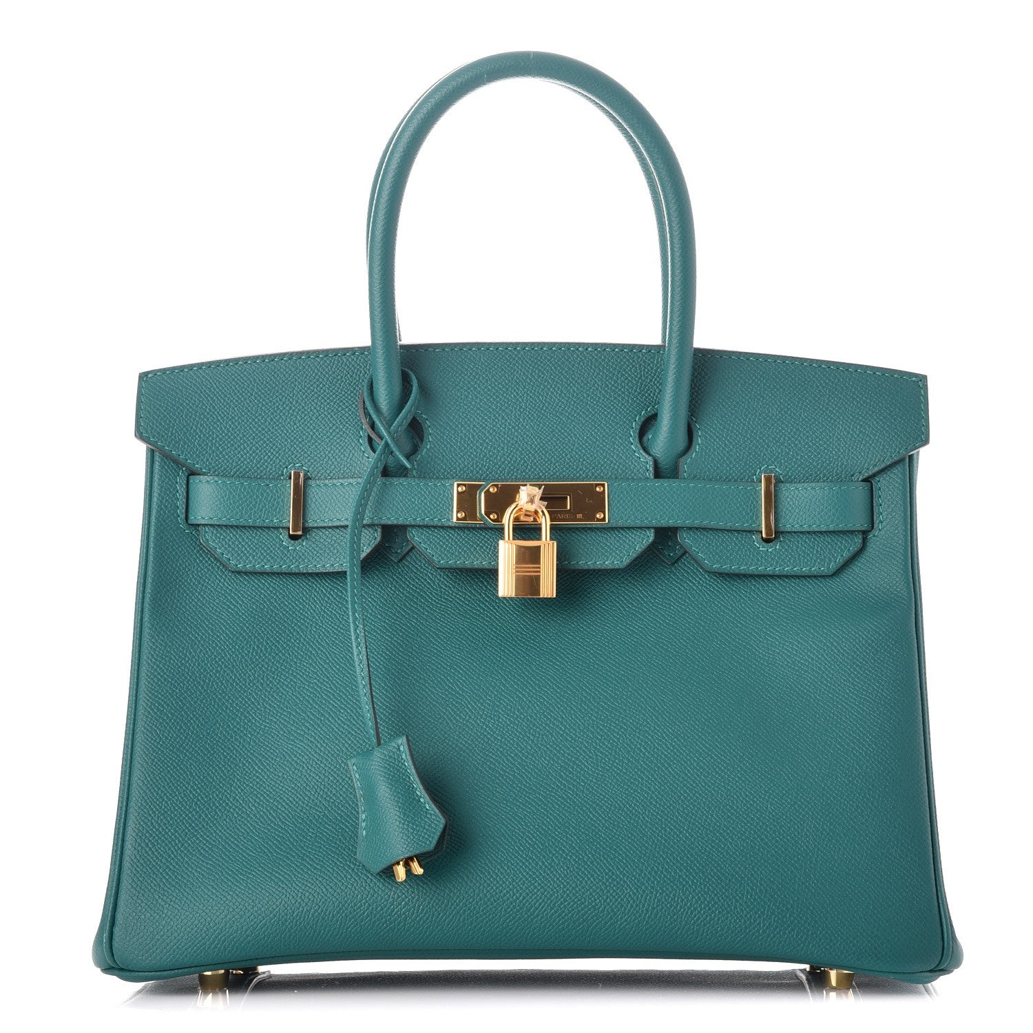 Hermes Epsom Birkin 30 Malachite 1 of 32