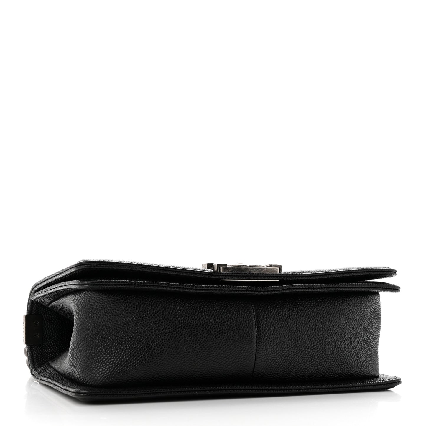 Caviar Quilted Medium Boy Flap Black