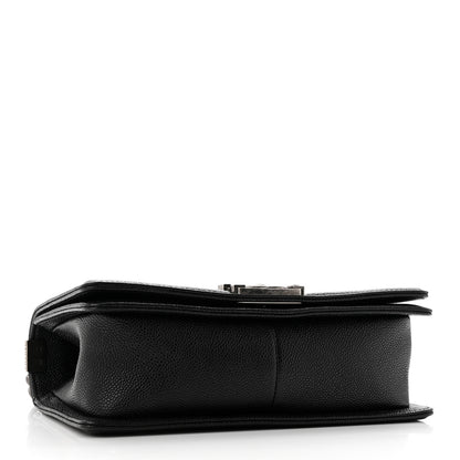 Chanel Caviar Quilted Medium Boy Flap Black 4 of 11