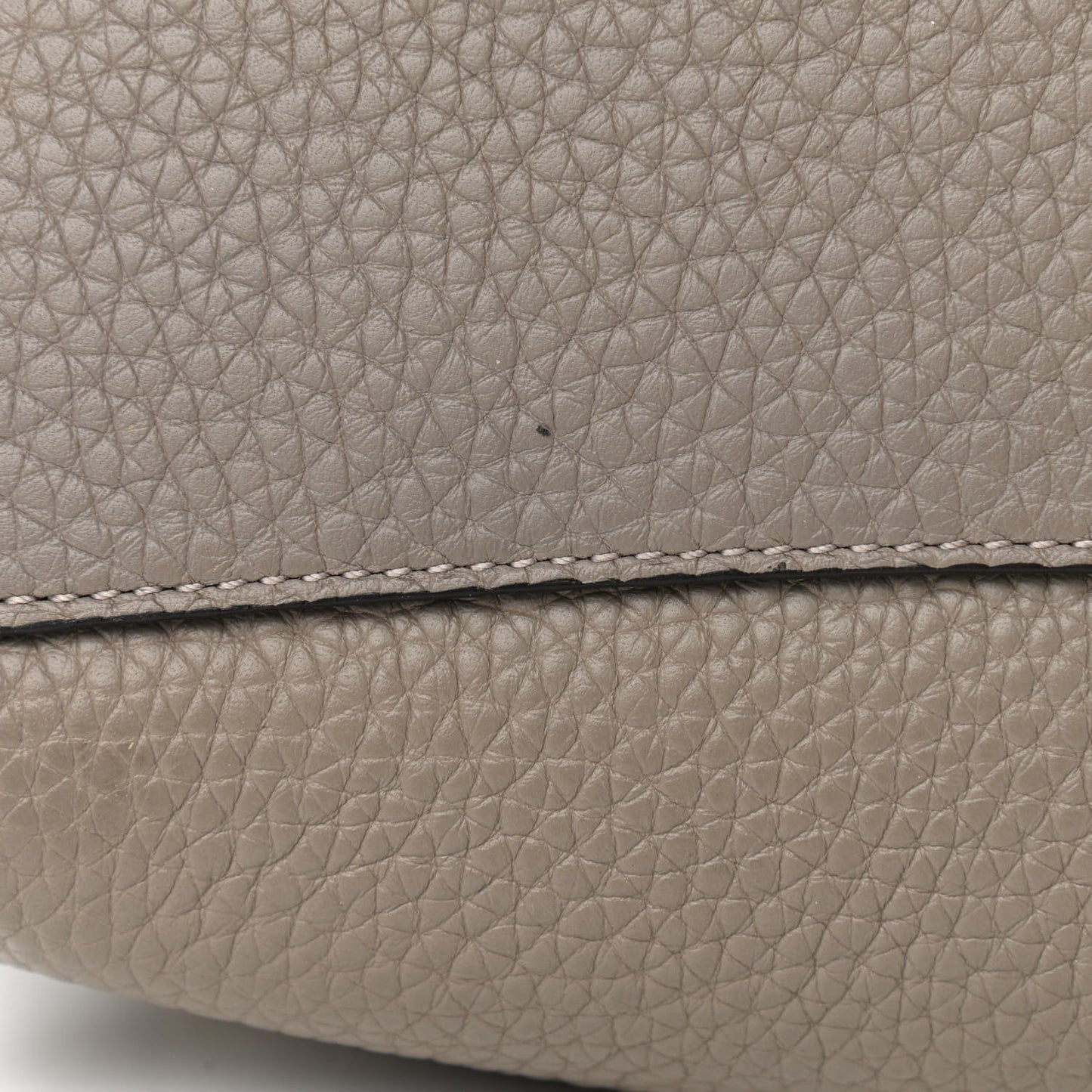 Heavy Grain Small Iris Tote Grey