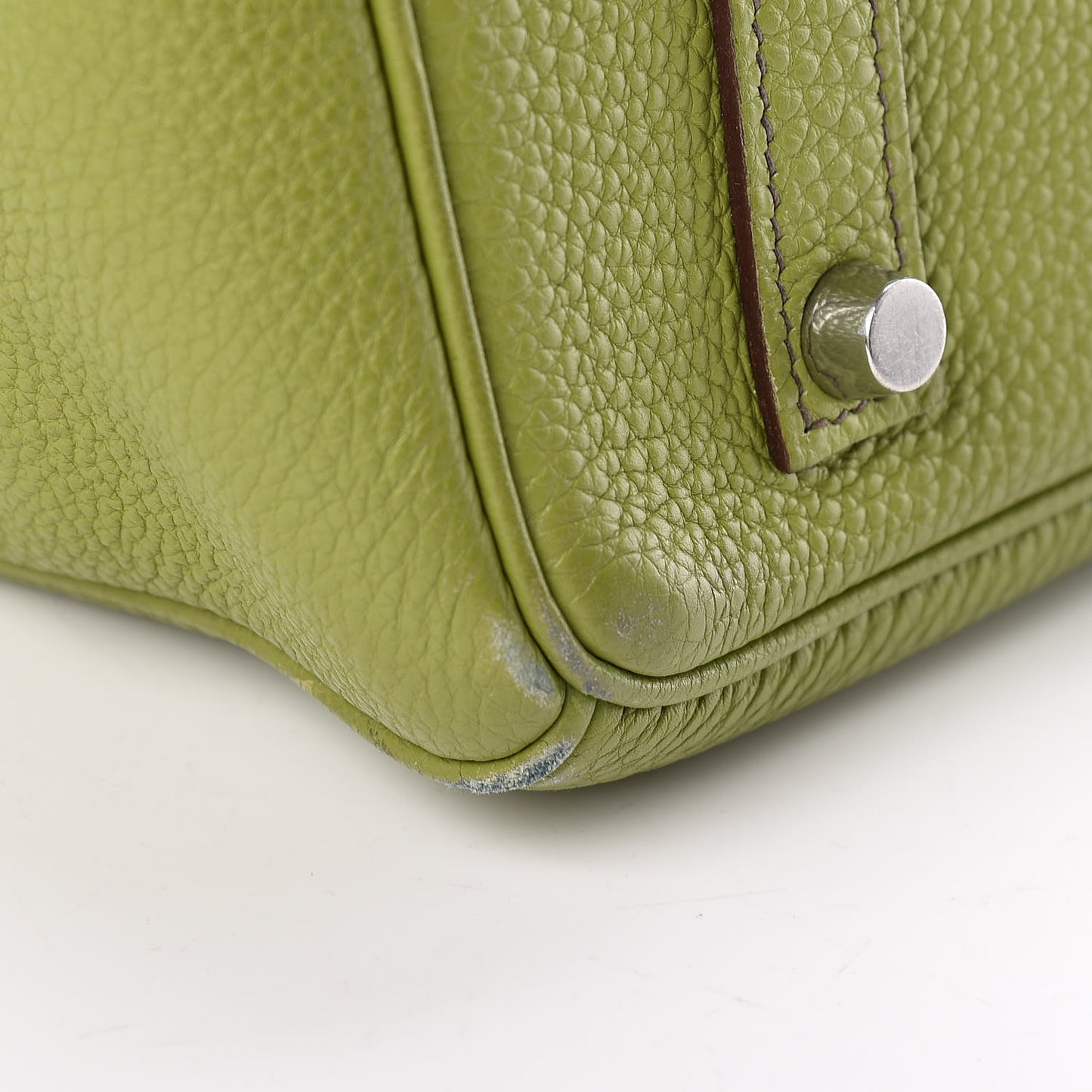 Togo Birkin 35 Vert Anis