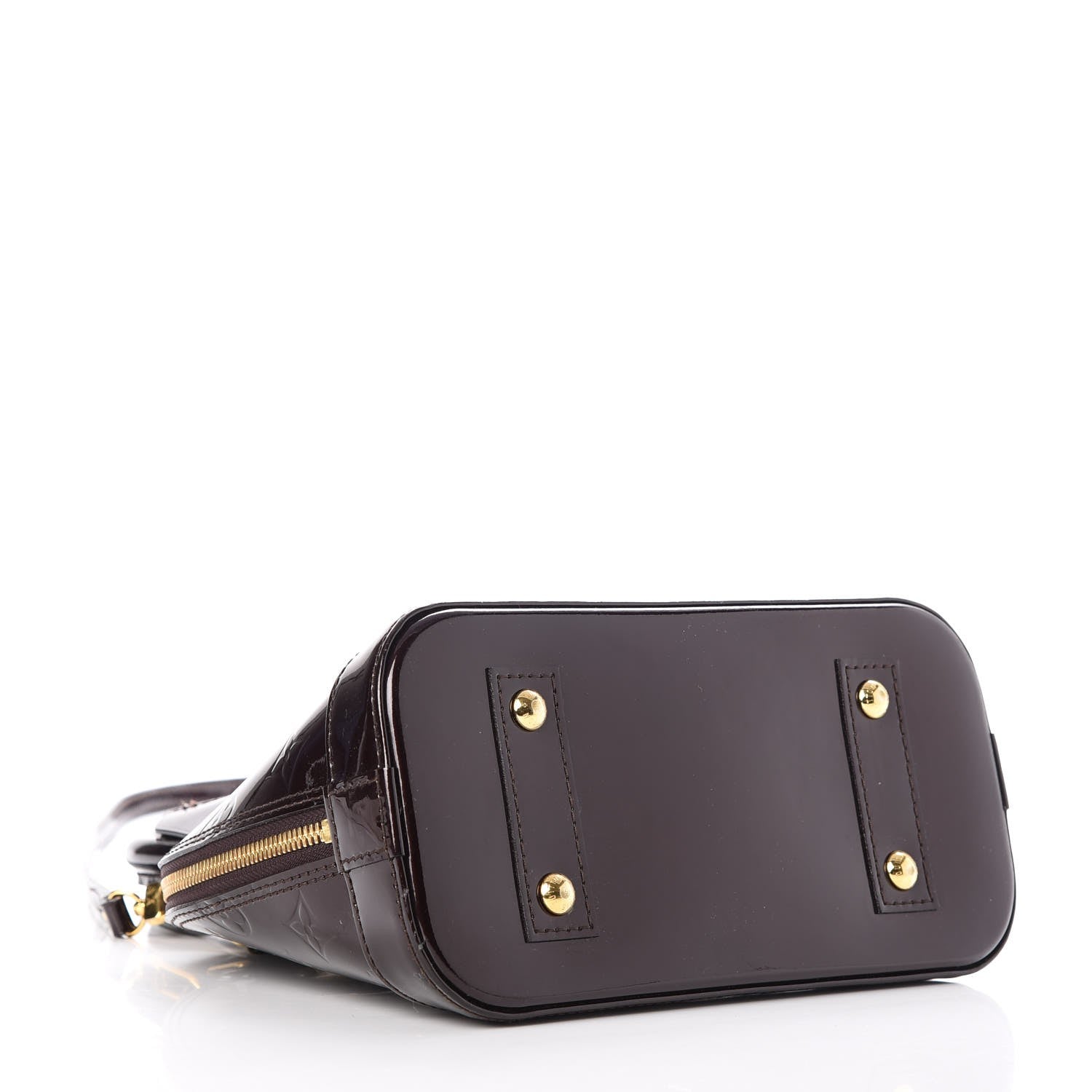 Louis Vuitton Vernis Alma BB Amarante 4 of 7