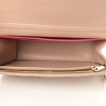 Christian Dior Lambskin Cannage Miss Dior Promenade Pouch Beige 5 of 14