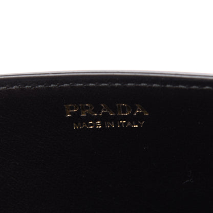 Prada City Calfskin Cahier Crystal Studded Mini Bag Fuxia Black 6 of 9
