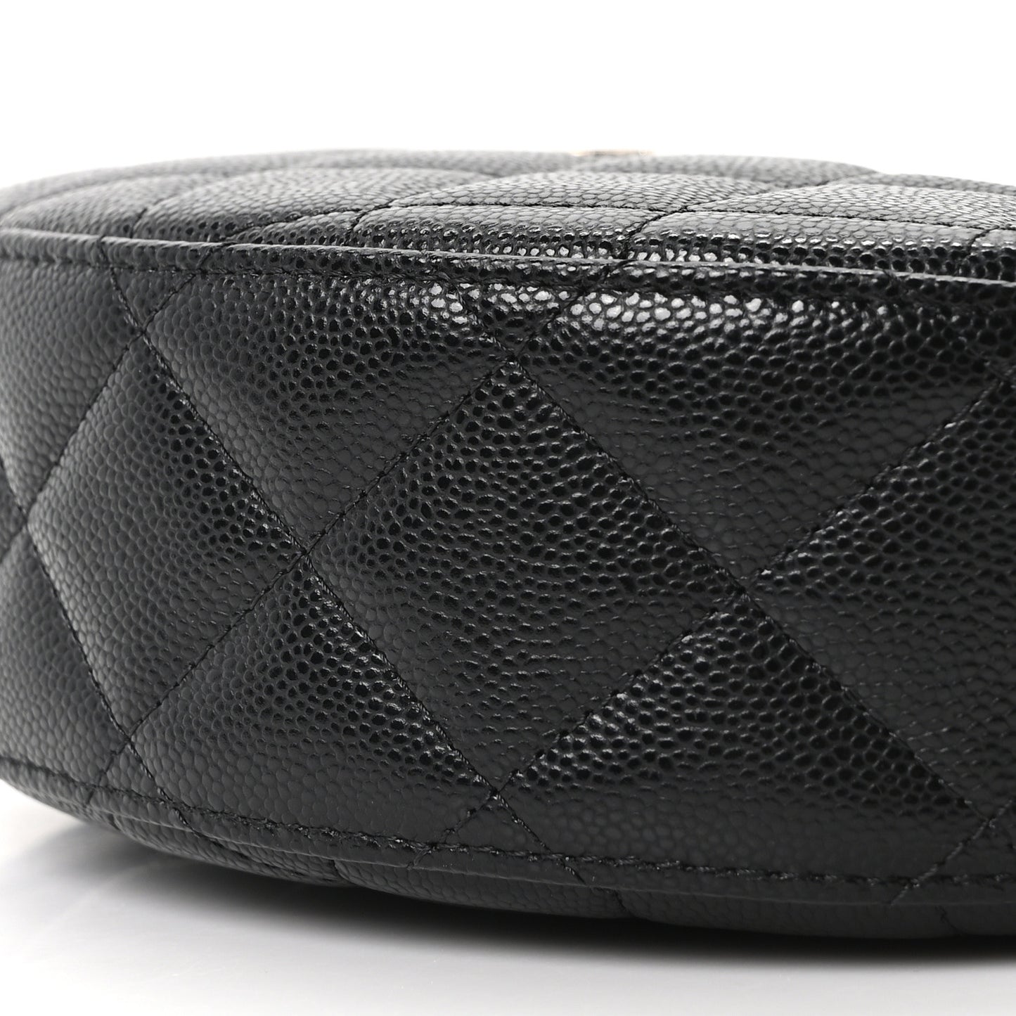 Caviar Quilted Other Shape With Chain Black