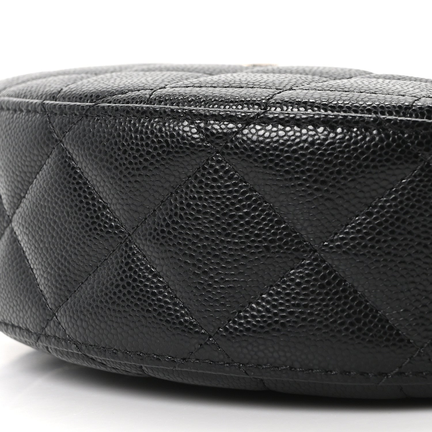 Chanel Caviar Quilted Other Shape With Chain Black 9 of 10