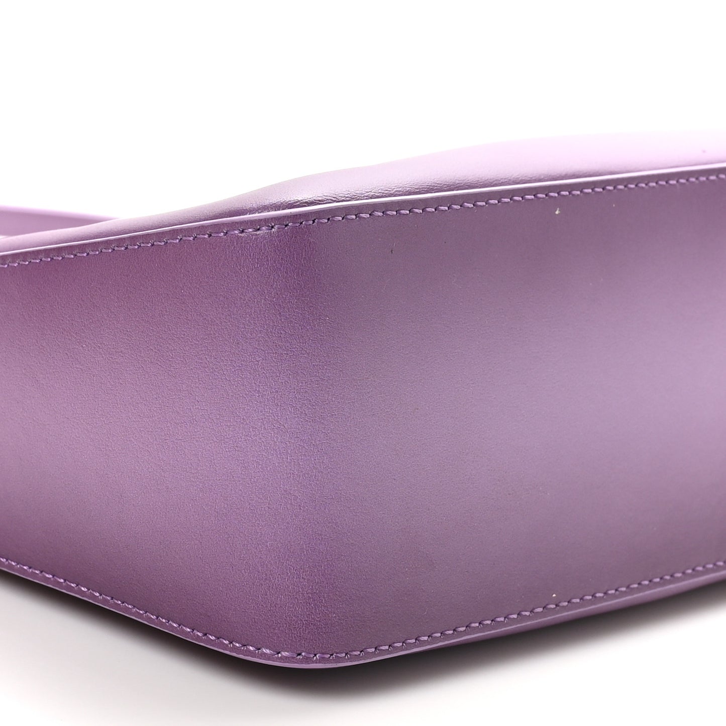Smooth Calfskin Small Moon Cut Out Shoulder Bag Mauve