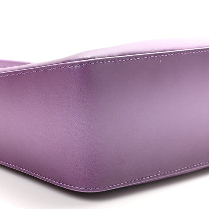Givenchy Smooth Calfskin Small Moon Cut Out Shoulder Bag Mauve 9 of 10