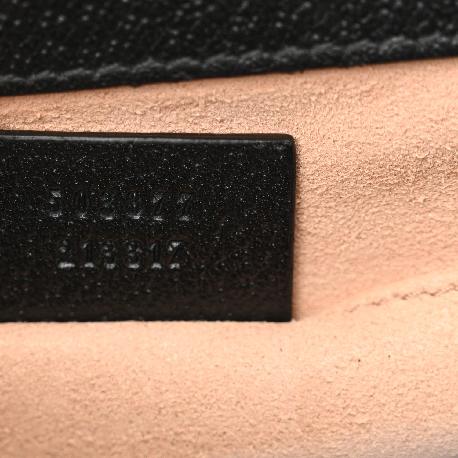 Gucci Calfskin GG Web Small Ophidia Chain Shoulder Bag Black 7 of 11