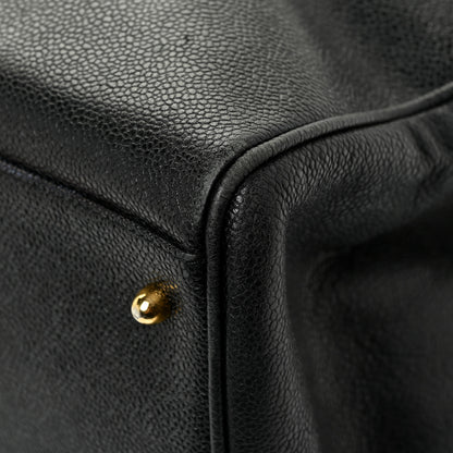 Chanel Caviar XL Weekender Bag Black 6 of 13