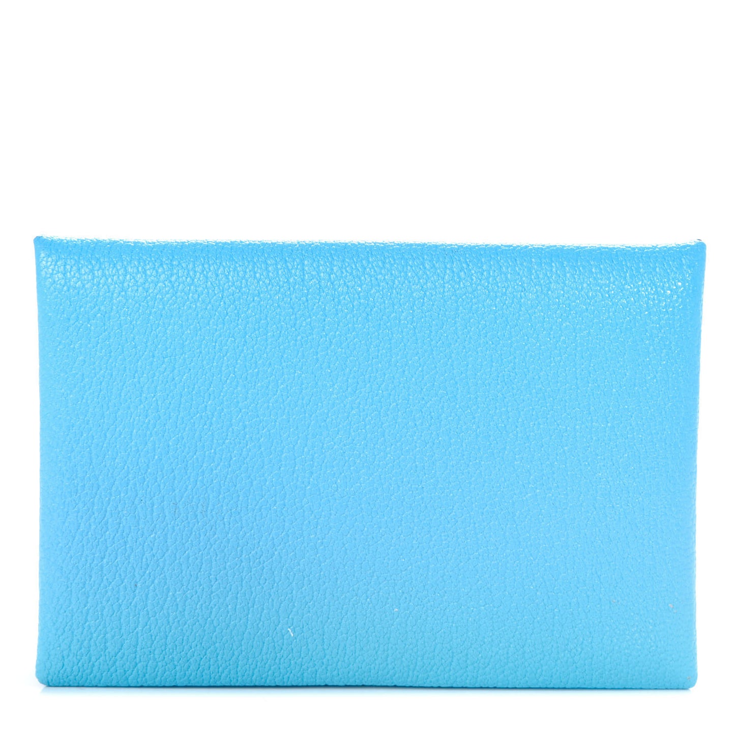 Chevre Mysore Calvi Card Case Bleu Celeste