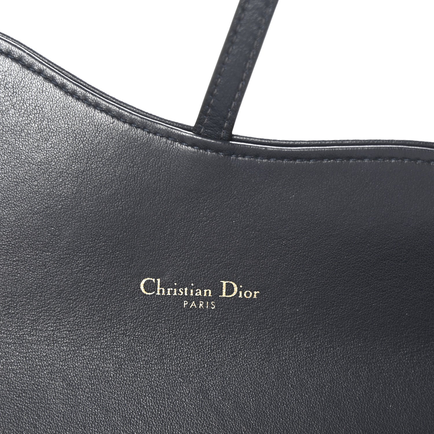 Christian Dior Oblique Saddle Chain Long Wallet Blue 7 of 9