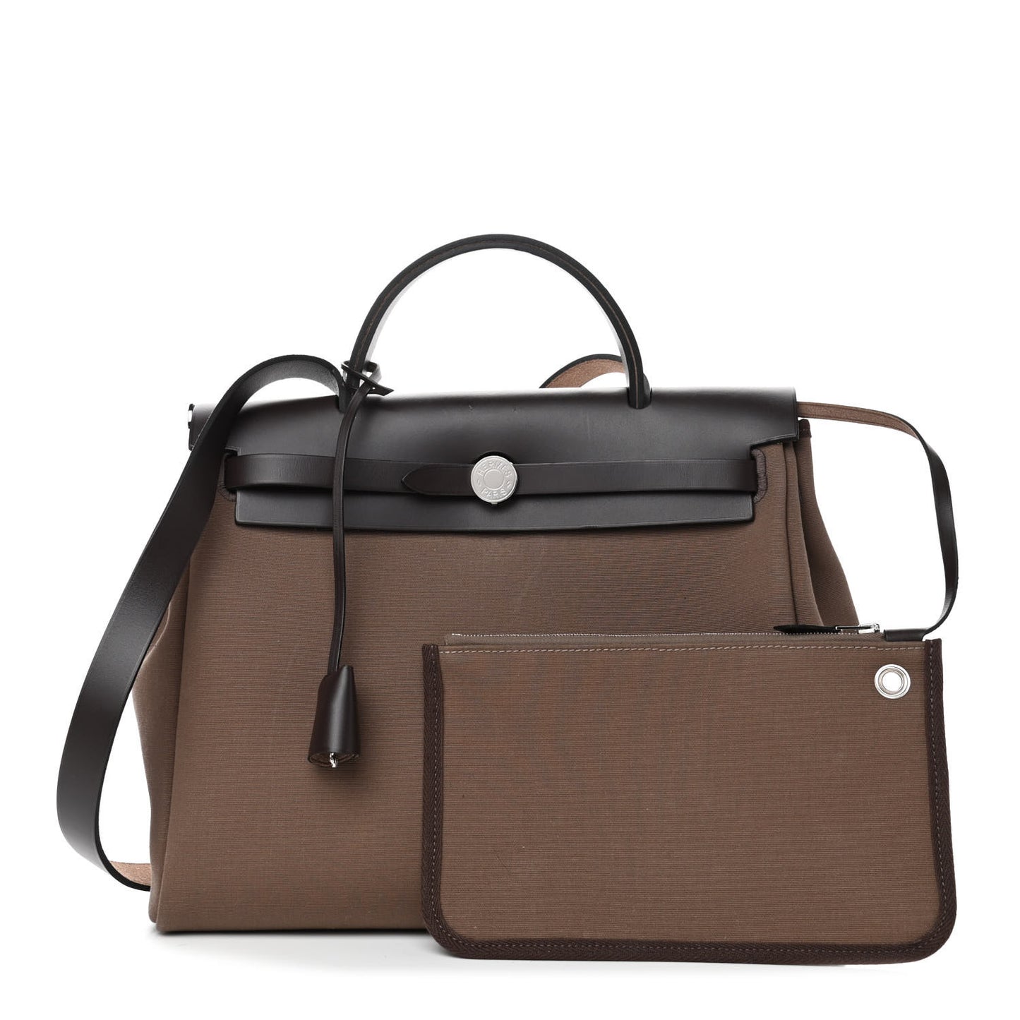 Vache Hunter Toile Herbag Zip 31 PM Etoupe Ebene