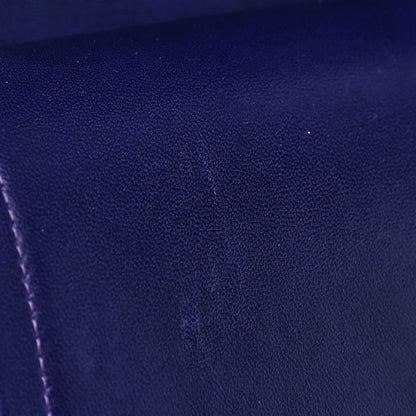 Chanel Lambskin Quilted Jumbo Double Flap Purple 10 of 10