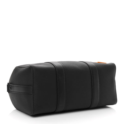 Louis Vuitton Calfskin Damier Distorted City Keepall Black 4 of 10