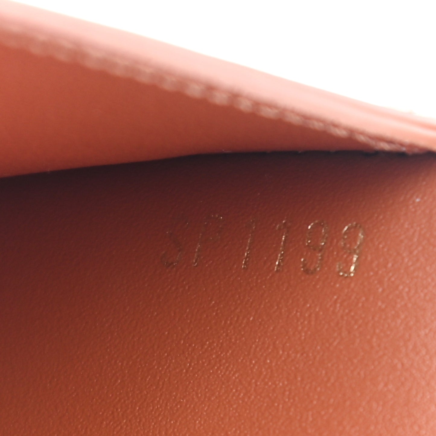 Monogram Flower Lock Compact Wallet Caramel
