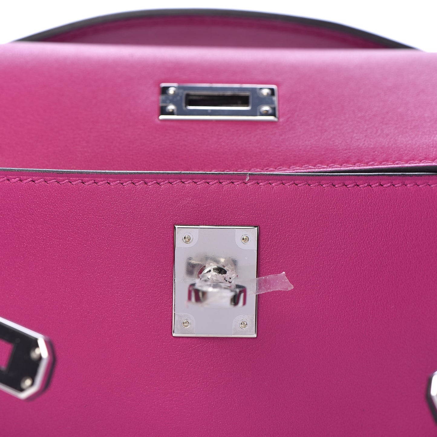 Swift Kelly Pochette Clutch Rose Pourpre