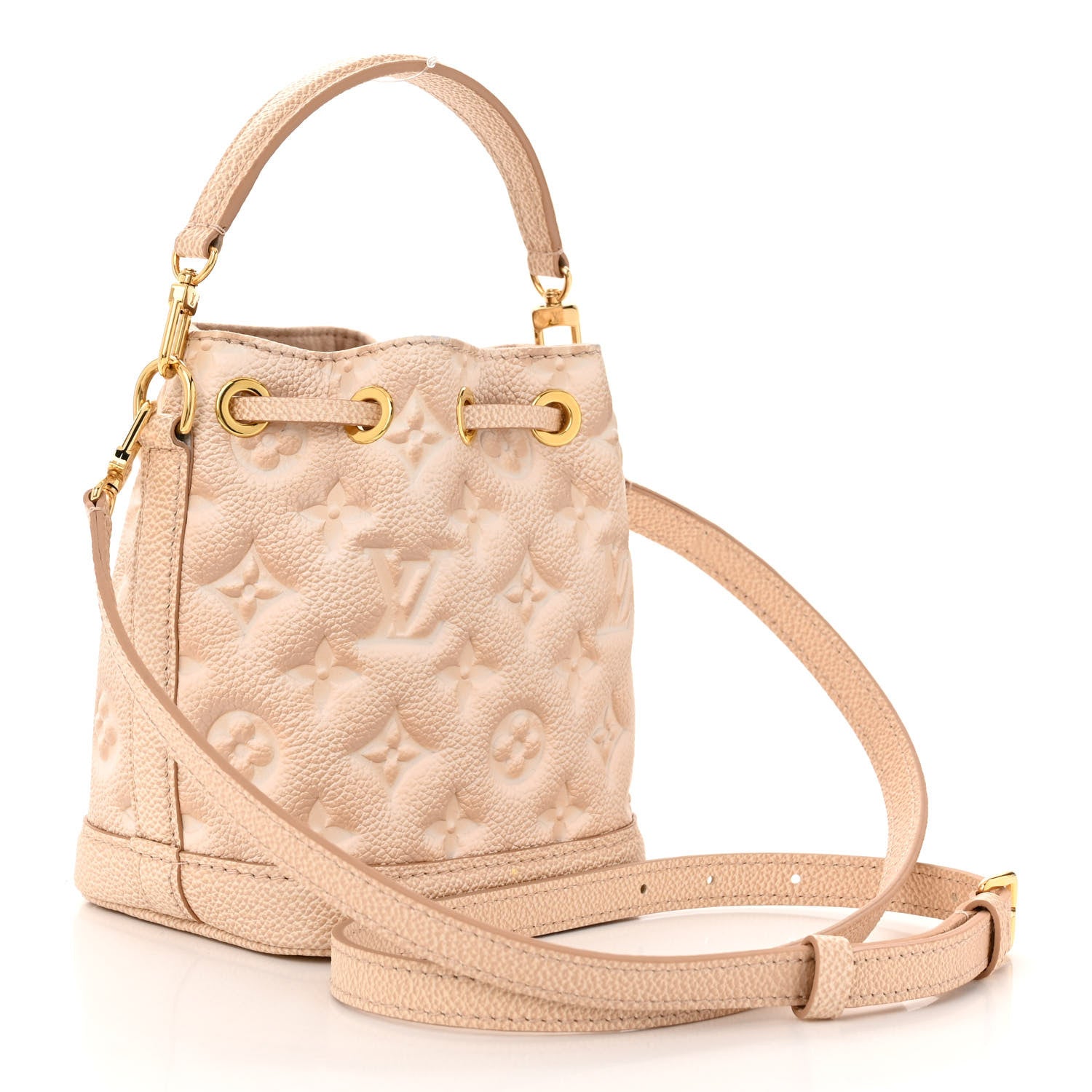 Louis Vuitton Empreinte Monogram Summer Stardust Nano Noe Beige Clair 3 of 10