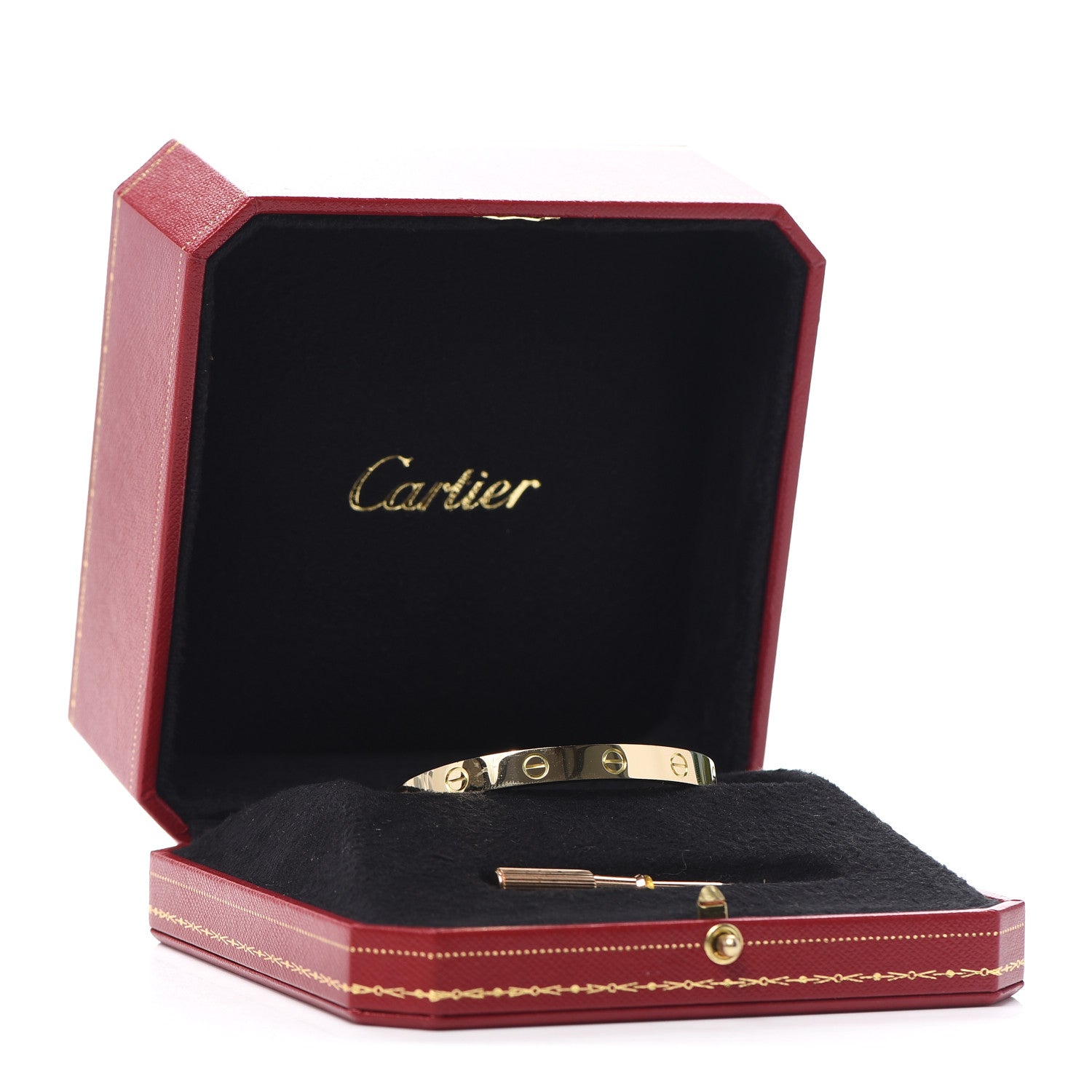 Cartier 18K Yellow Gold LOVE Bracelet 16 7 of 7
