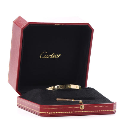Cartier 18K Yellow Gold LOVE Bracelet 16 7 of 7