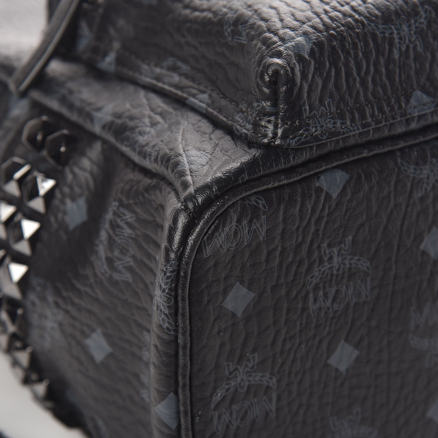 Visetos Small Side Stud Stark Backpack Black