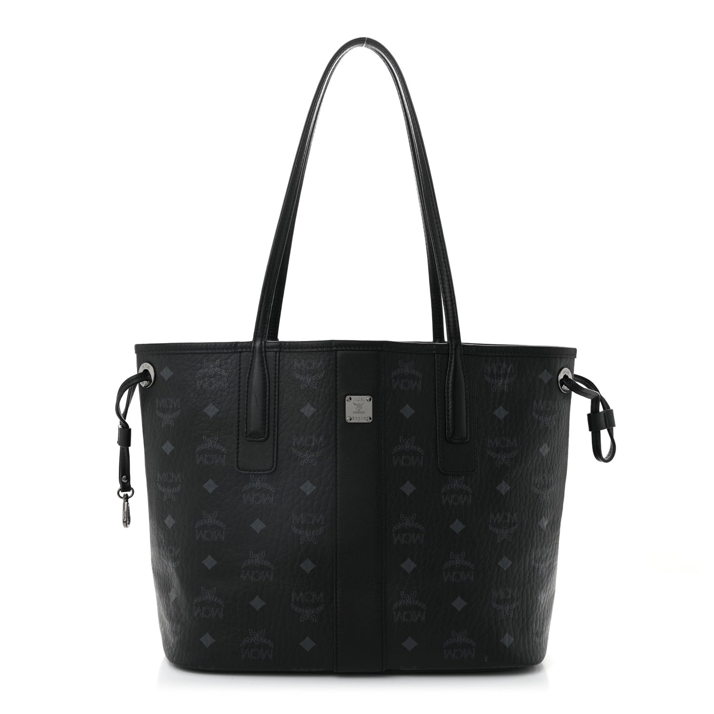 Visetos Small Liz Reversible Shopper Tote Black