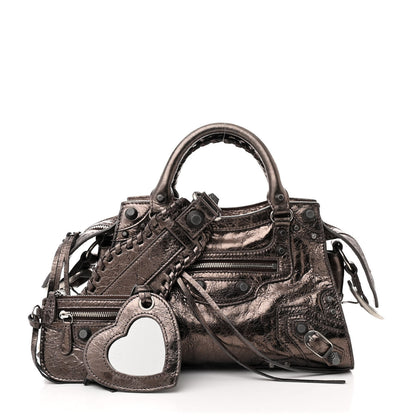 Balenciaga Metallic Agneau Arena Neo Cagole City Dark Bronze 3 of 12