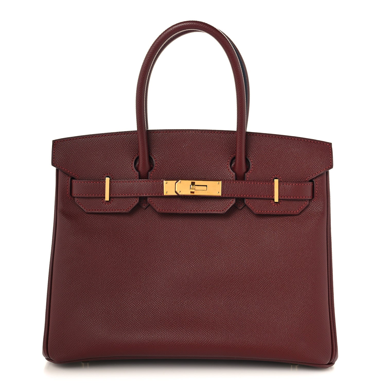 Hermes Epsom Birkin 30 Rouge H 1 of 11
