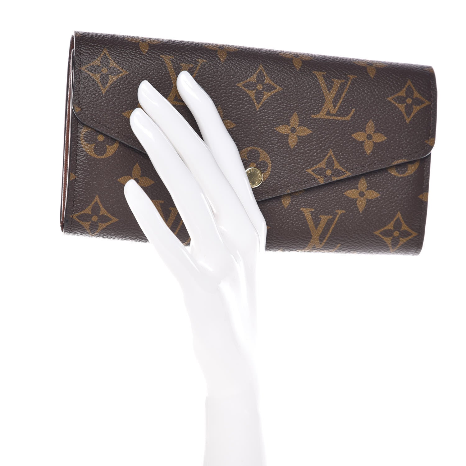Louis Vuitton Monogram Sarah Wallet NM 2 of 6