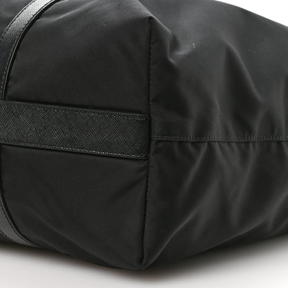 Prada Tessuto Nylon Saffiano Tote Black 9 of 9