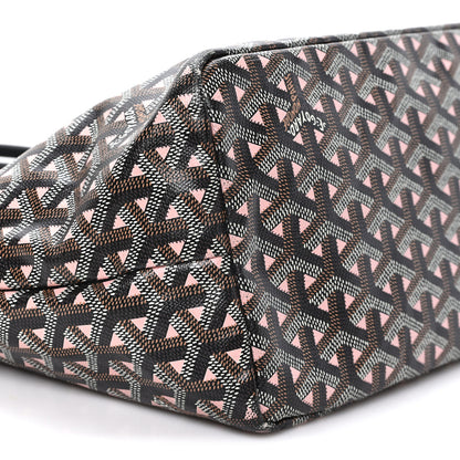 Goyard Goyardine Saint Louis Claire Voie PM Black Pink 11 of 12