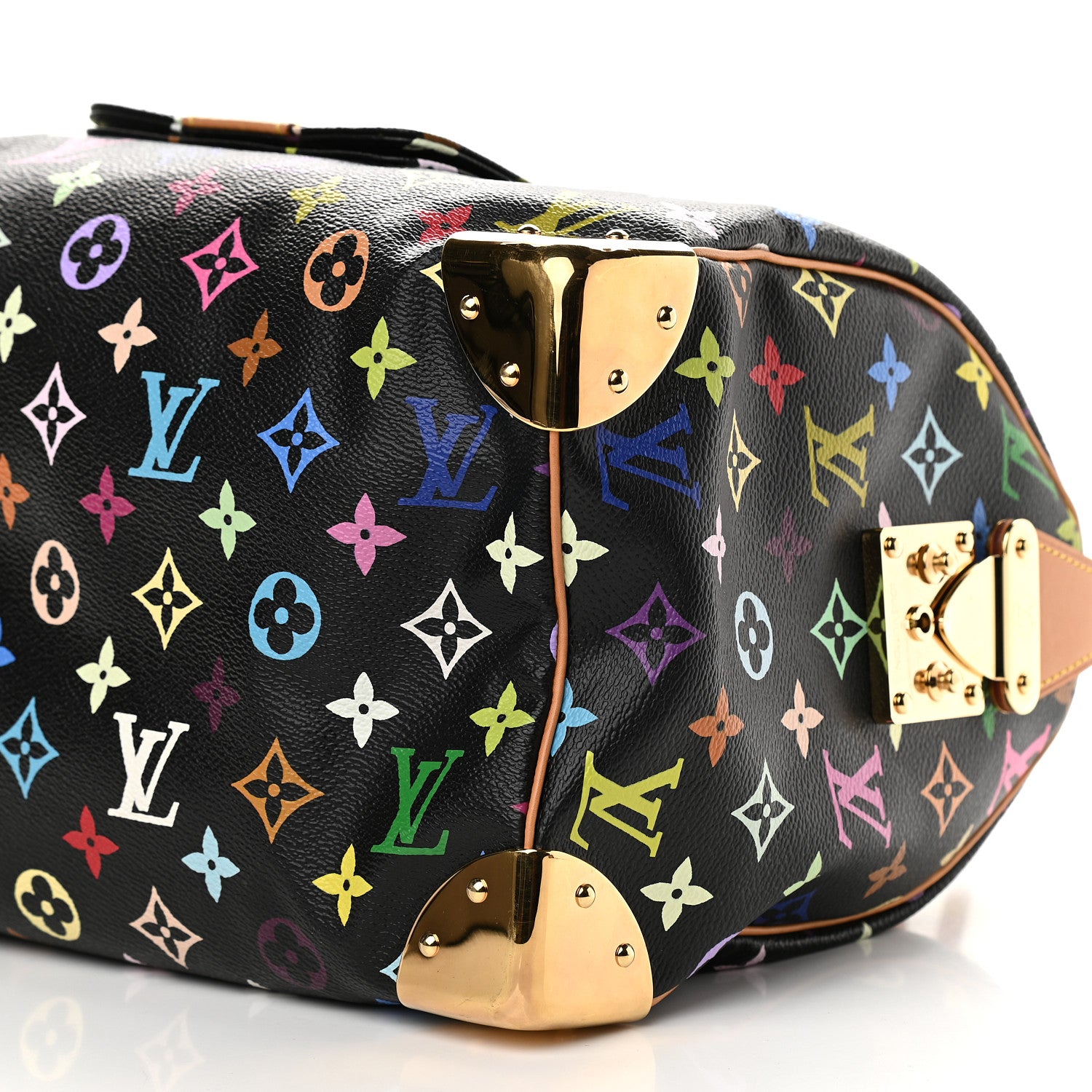Louis Vuitton Monogram Multicolor Speedy 30 Black 9 of 9