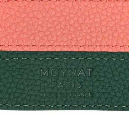 Moynat Taurillon Blush Across Strap Flamingo Emerald 4 of 6