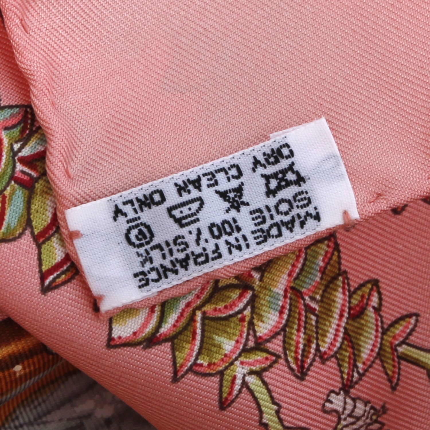Hermes Silk Jardin Secret Scarf 90 5 of 7