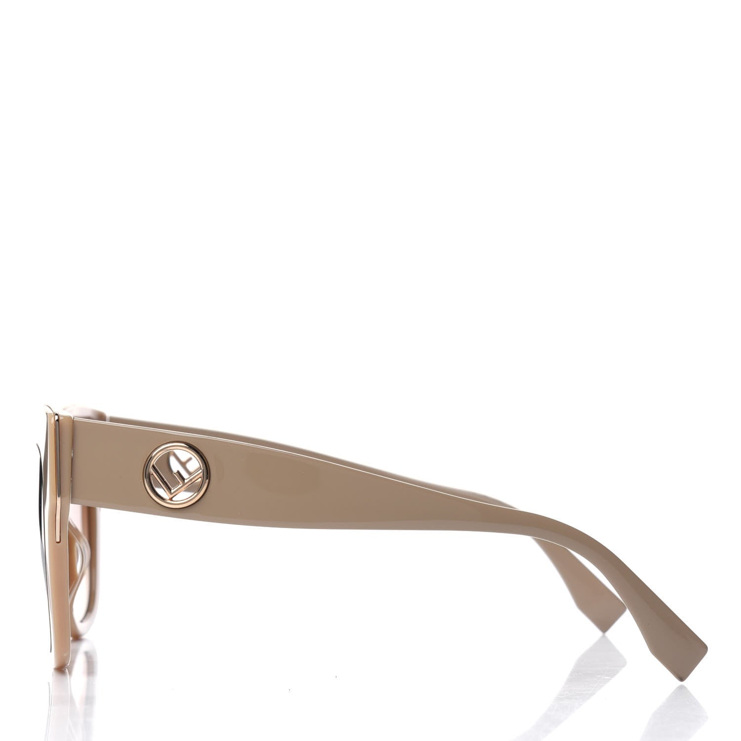 Fendi Acetate F is Fendi Sunglasses FF 0359/G/S Beige 3 of 4